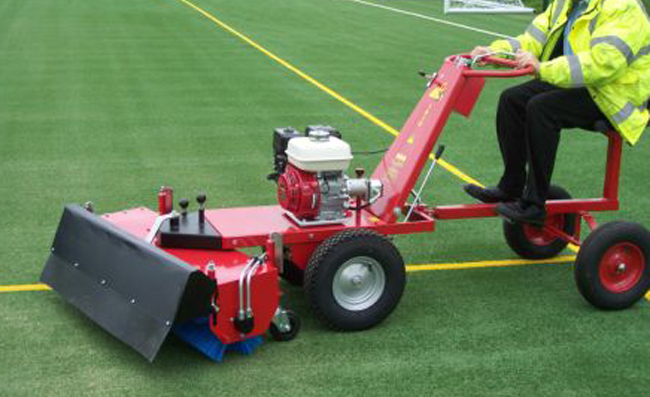 A Power-brush for 3G and astroturf pitch maintenance